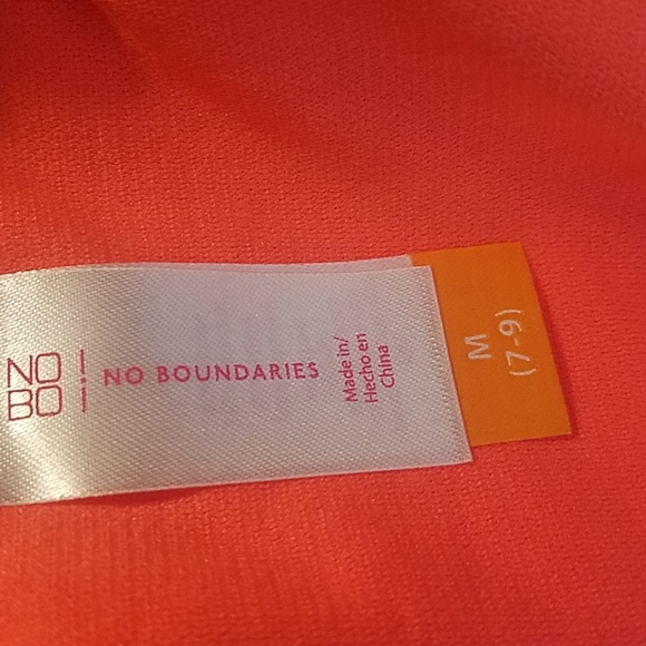 No Boundaries, Ornge swimsuit bottoms, Sz M - Picture 4 of 4